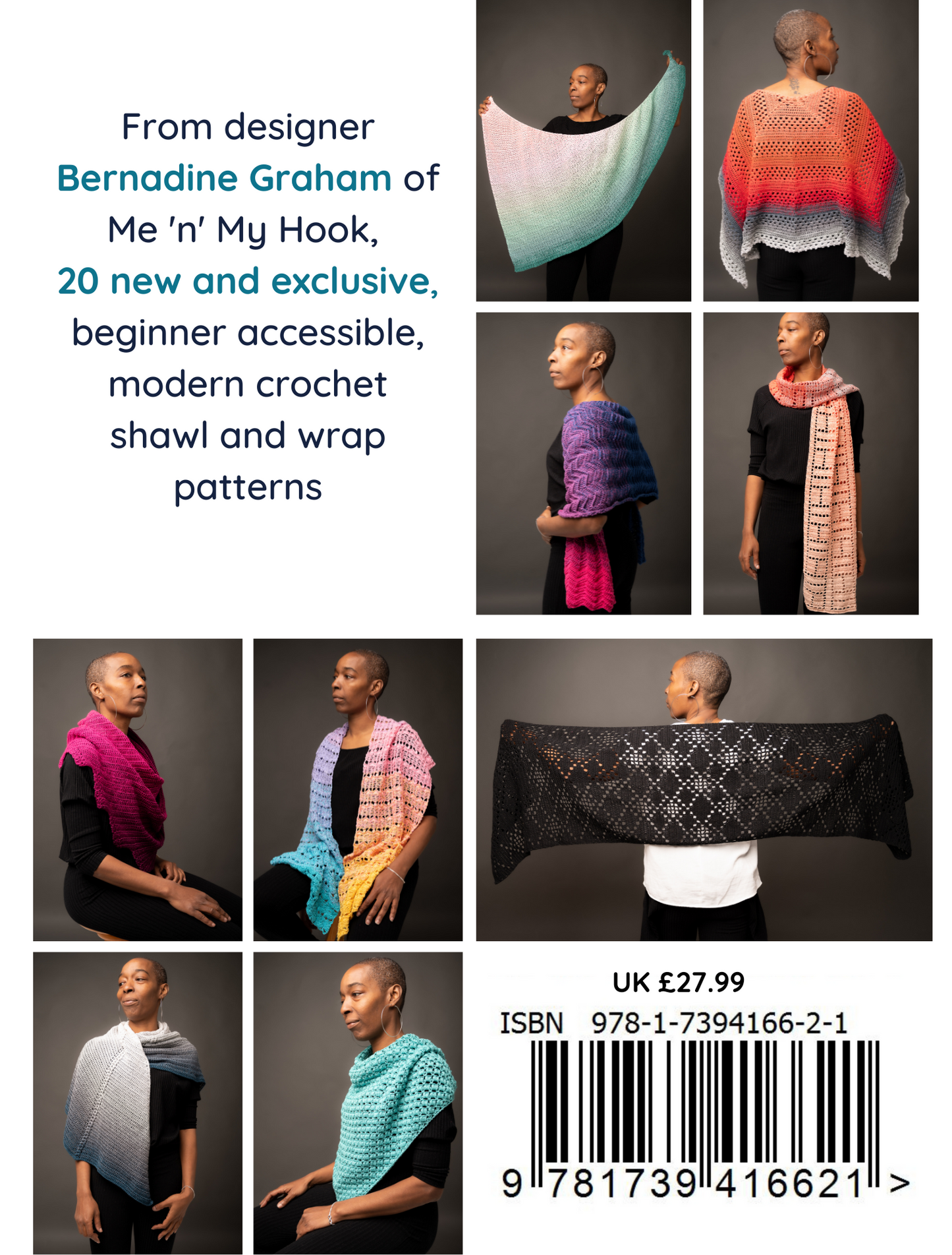 It's a Wrap - 20 Modern Crochet Shawls, Ebook & Hardback/Paperback Editions Available