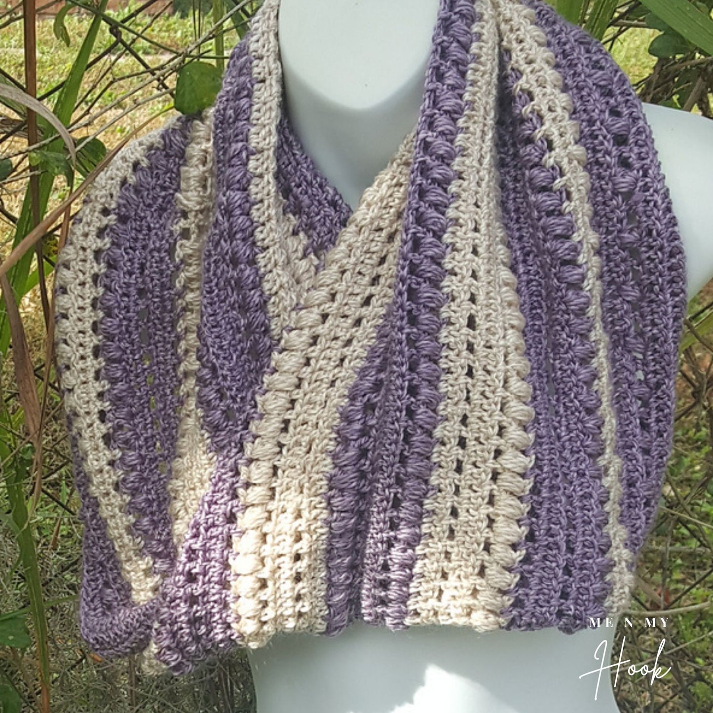 Twisted Crocheted Cowl, Intermediate, Stella Moebius Pdf Pattern Download