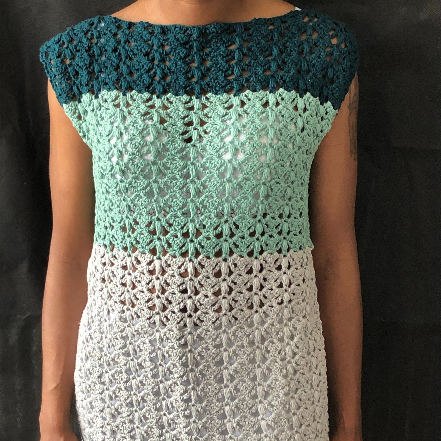 Split Decision Tunic, Crochet Tunic Pattern, Crochet Top Pattern, Pdf Pattern, Digital Download ONLY,