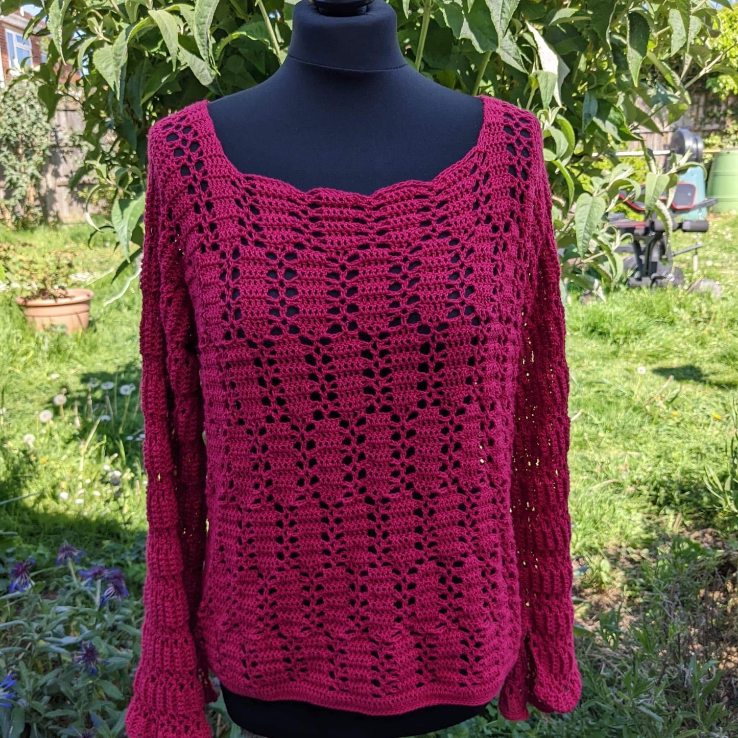 Hawthorne Summer Crochet Sweater Pattern, Easy Crochet Sweater Pattern, Pullover Crochet Pattern Pdf Pattern Digital Download