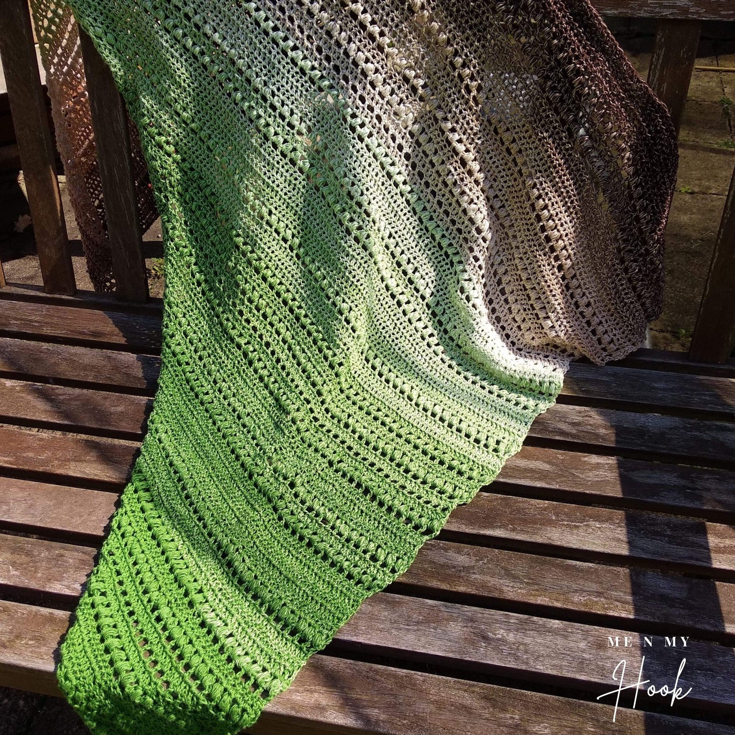 Beginner Crochet Shawl Pattern, Estella Shawl Pdf Pattern Download