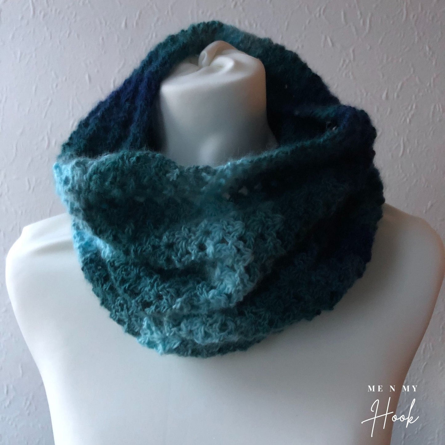 Easy Crochet Cowl Pattern, Fanfare Cowl, Easy Scarf, Beginner Neck warmer