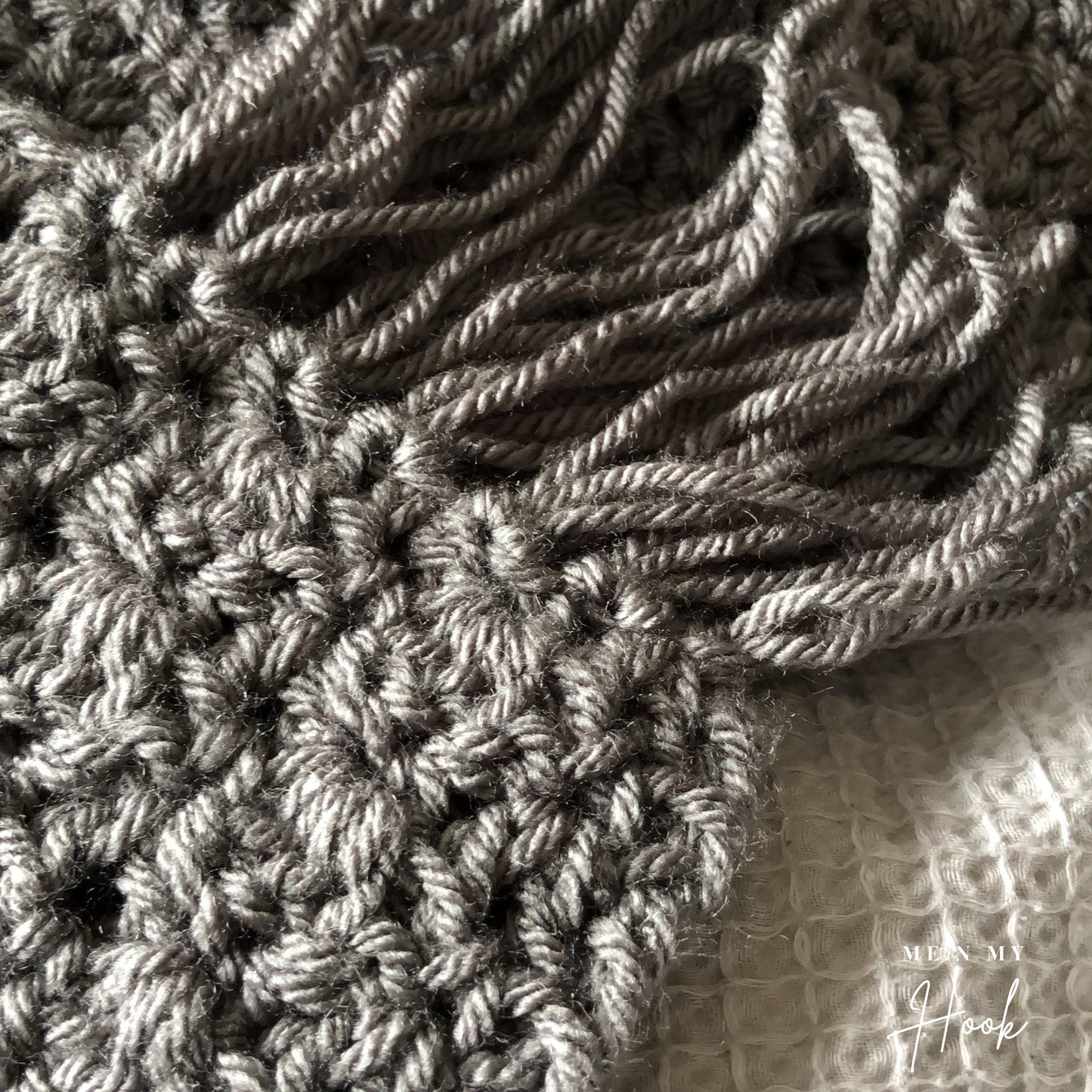 Blooming Scarf, easy crochet scarf pattern, diy scarf, pdf pattern