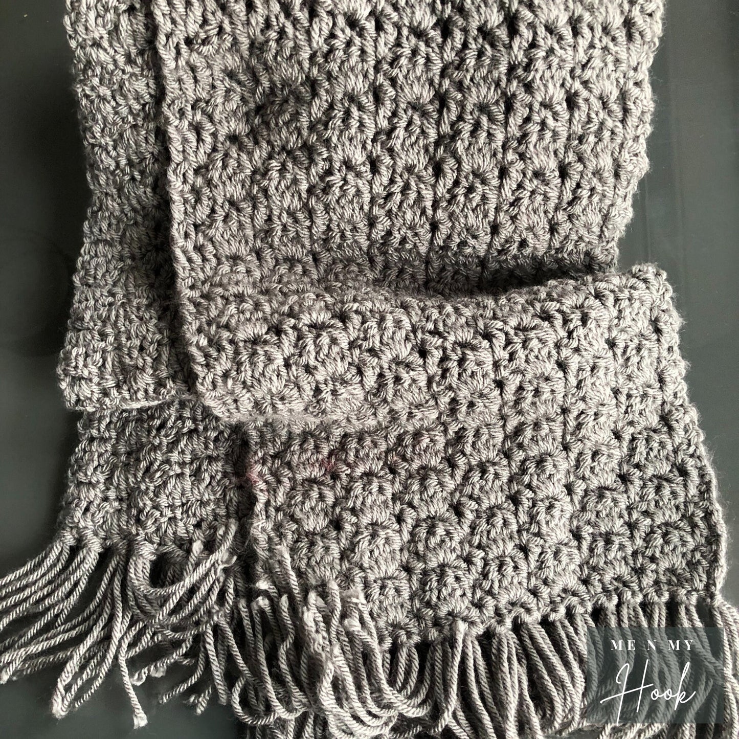 Blooming Scarf, easy crochet scarf pattern, diy scarf, pdf pattern