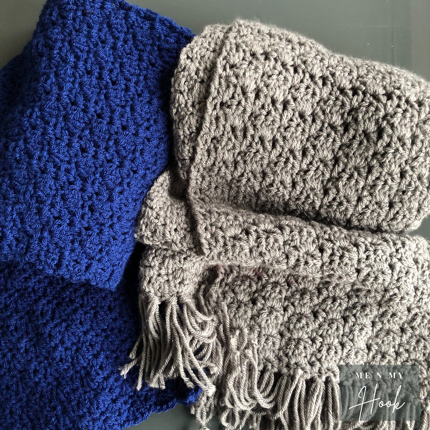 Blooming Scarf, easy crochet scarf pattern, diy scarf, pdf pattern