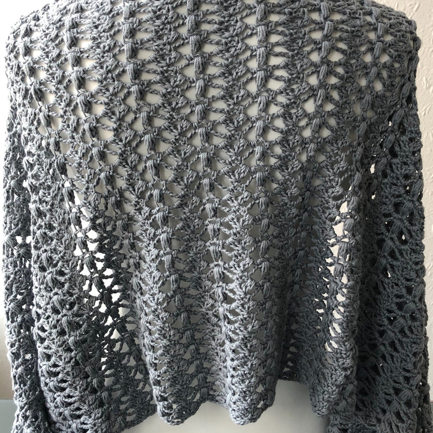 Joanne Shawl, modern crochet shawl pattern, easy crochet shawl, boho wrap pattern, pdf pattern, digital download only