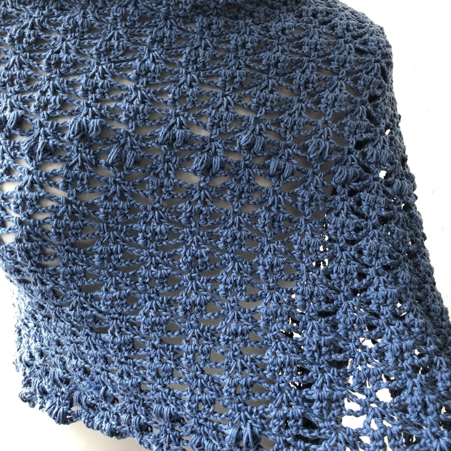 Crochet Shawl Pattern, Crochet Rectangle Shawl Pattern, Puff Stitch Crochet Pattern, Angelina, Digital Download, PDF Pattern ONLY